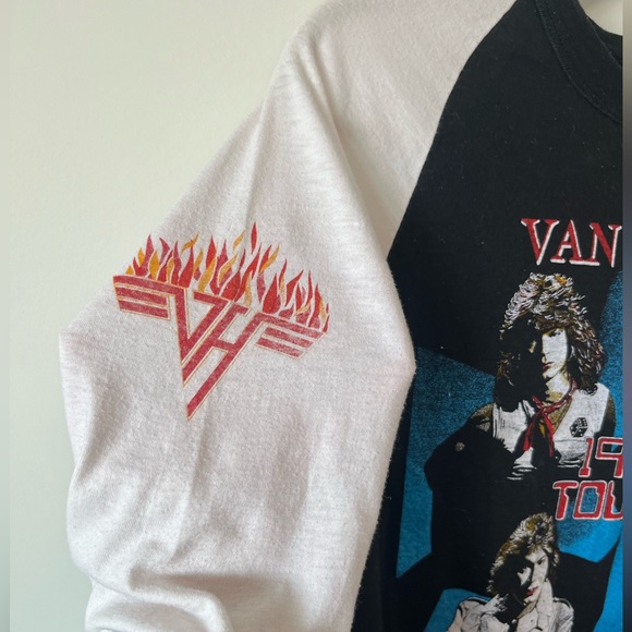 {SOLD}1984 Van Halen Tour Tshirt - Picture 3 of 4